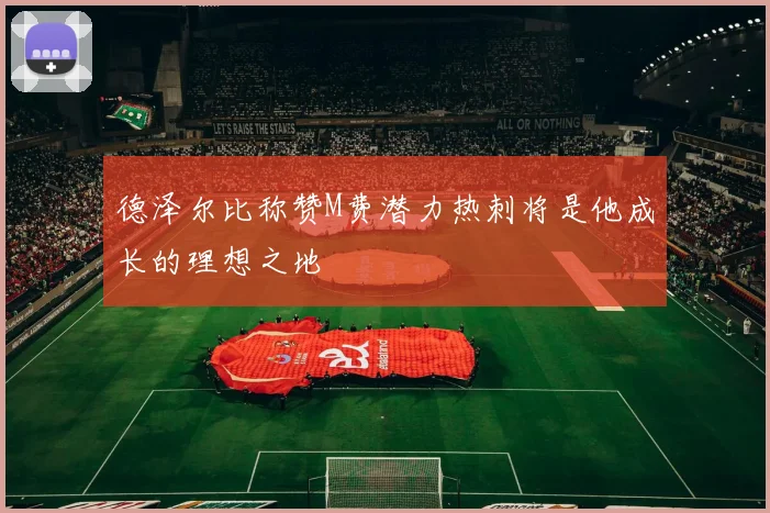 德泽尔比称赞M费潜力热刺将是他成长的理想之地